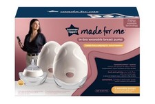 Tommee Tippee In-Bra Wearable Hands-Free Double Electric Breast Pump- New