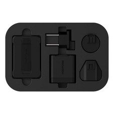 PowerTrip Travel Kit - 65W Fast Charger 5K Power Bank Plug Adapters USB-C Cables