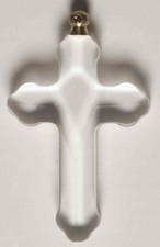Roman Crystalle Religious Cross-Pendant Mini - No Box 5746351