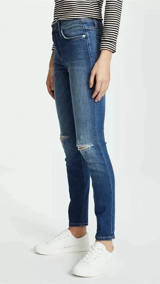 new women Current Elliott Skinny Jeans High Waist size 27 W28'' RRP £238  b1 - Image 2 of 4