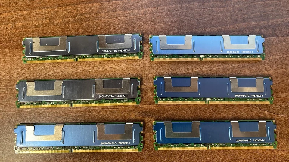 HP Original/Micron DDR2 Fully Buffered ECC RAM FBDIMM PC2-5300F-555-11-E1 - Image 2 of 2