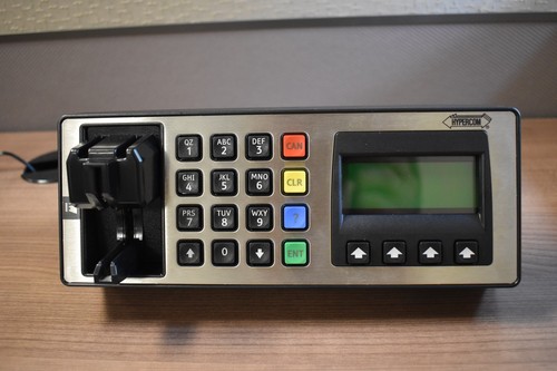 S1300 Keypad with Card Slot, 12VDC, Includes LCD Display (Hypercom: 3313-00220) - Picture 1 of 5