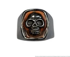 Vintage Sterling Silver Mens Skull Ring Size 11 12.5 Grams