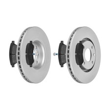 F.BECKER BREMSSCHEIBEN &Oslash;283MM + BREMSBEL&Auml;GE VORNE F&Uuml;R CITROEN C3 PICASSO XSARA 
