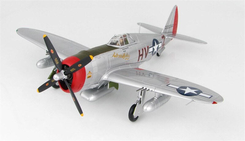 for HOBBY MASTER P-47D 42-26044 “Silver Lady” HV-Z England 1/48 Aircraft Model