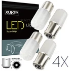 4Pcs 12V BA15S White 67 89 97 631 5007 5008 R5W R10W 1156 LED Bulb Mini Car RV &