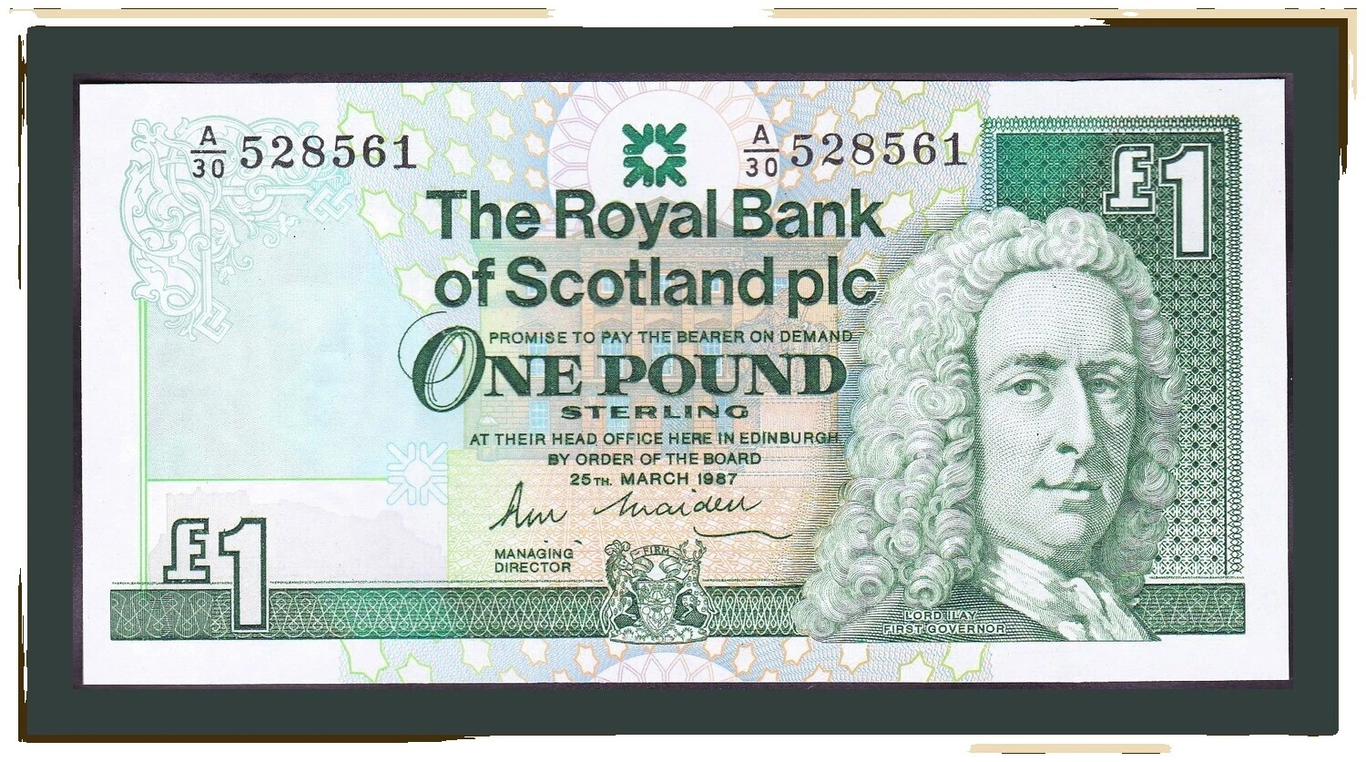 Billetes del mundo 1987