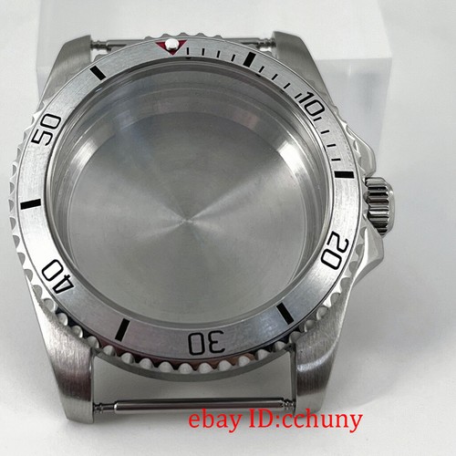 36mm Silver Watch Case Fit NH35 NH36 ETA 2824 PT5000 Miyota 8215 Movement - Picture 4 of 22