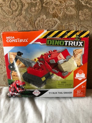 Mega Construx Dinotrux Ty Rux Tail Smash | eBay