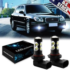 For Hyundai Sonata 2002-2005 2x Led Fog Light Conversion Kit 6000k White Bulbs For Hyundai Sonata 2002-2005 2x Led Fog Light Conversion Kit 6000k White Bulbs
