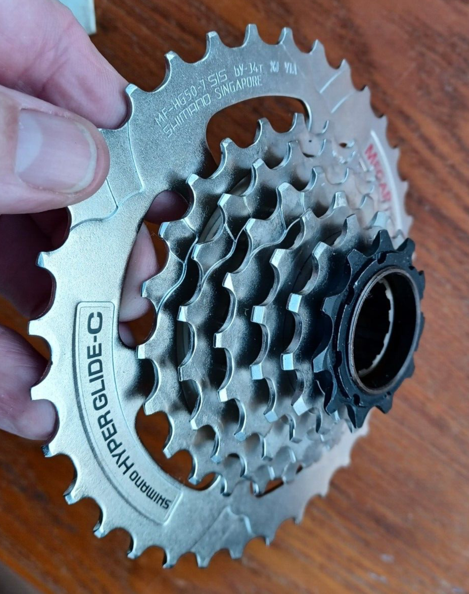 Freewheel Shimano Hyperglide Speed Shimano Exage (CS-HG50) NOS