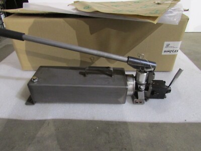 Simplex 17808 P301D Hydraulic Hand Pump 4 Way 300 Cu. in. Heavy Duty Steel