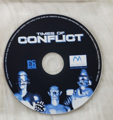 TIMES OF CONFLICT PC CD ROM - Infogrames - NUR DISC
