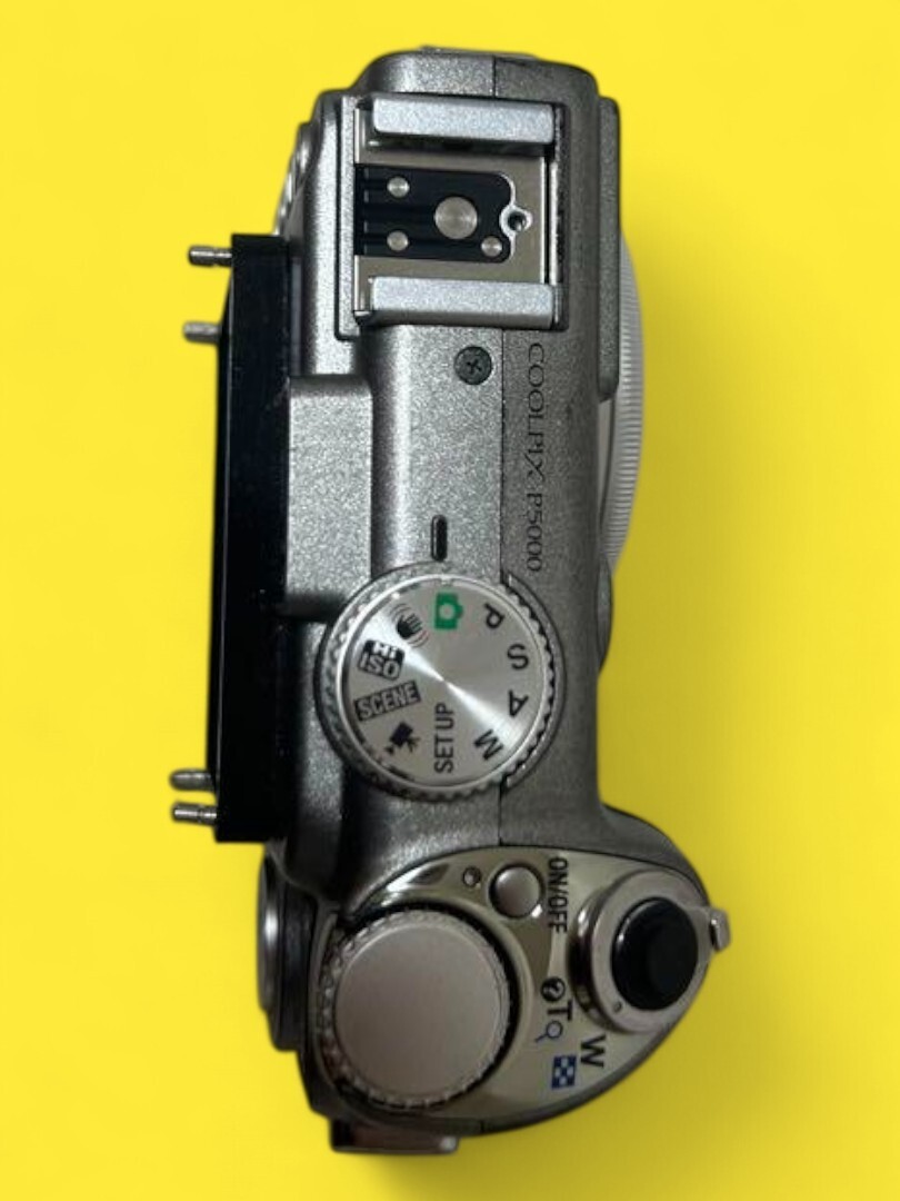 Nikon CoolPix P5000 Digital Camera Silver Ships from JP | eBay