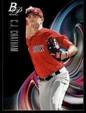 2018 Bowman Platinum #TOP-43 C.J. Chatham Top Prospects   Boston Red Sox