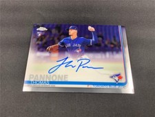 2019 TOPPS CHROME BASEBALL THOMAS PANNONE RA-TP ROOKIE AUTO TORONTO BLUE JAYS