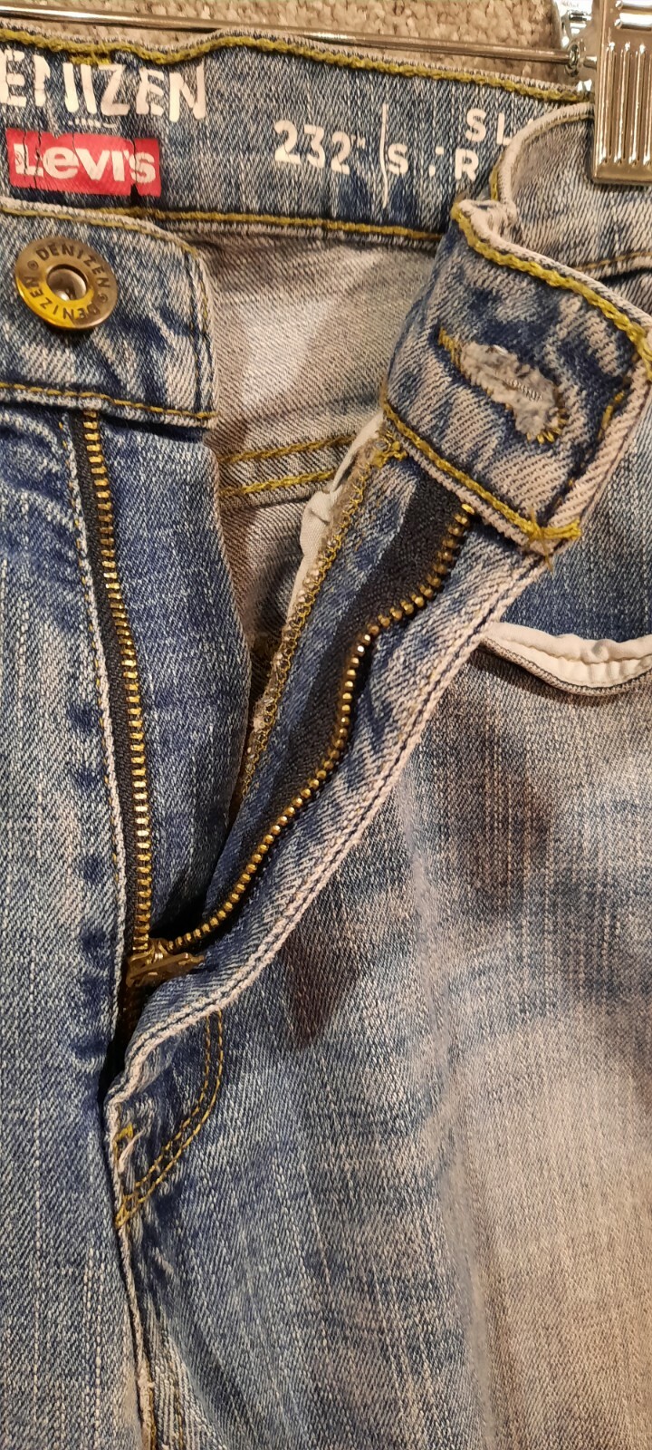 Levi's Men's Denizen 232 Slim Straight Fit Jeans Bl… Gem