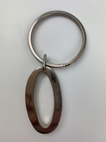 Letter "O" 2.5" Plus 2" Hoop Heavy Duty Metal Key Chain Ring - Afbeelding 1 van 1