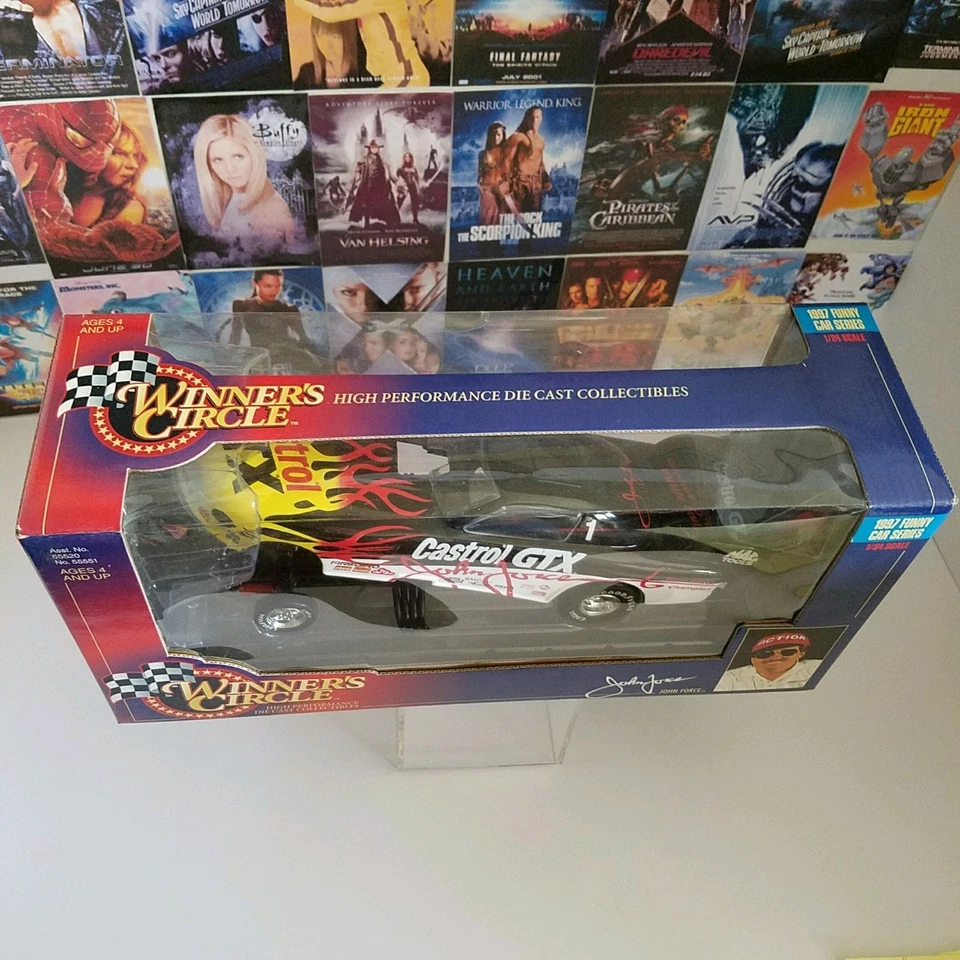 Kenner 1997 Winner's Circle Funny Car John Force Castrol GTX 1/24 Scale Diecast - Image 2 of 3