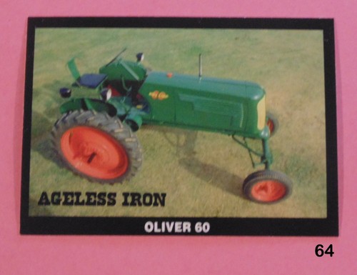 GOODYEAR AGELESS IRON TRACTOR TRADING CARDS - SINGLES - Picture 51 of 191