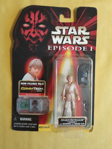 LOTE 5 FIGURAS STAR WARS YODA ANAKIN PADME' OBI-WAN KENOBI QUI-GON JINN SW5-3 - Imagen 5 de 15