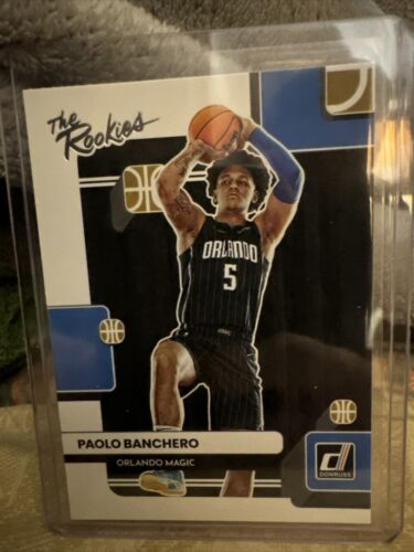 2022-23 Donruss The Rookies Paolo Banchero #1 RC - Picture 1 of 2