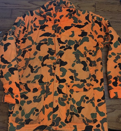 VTG WOOLRICH Size Large Blaze Orange 