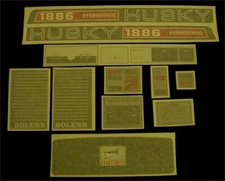 Bolens 1886 Decal Set