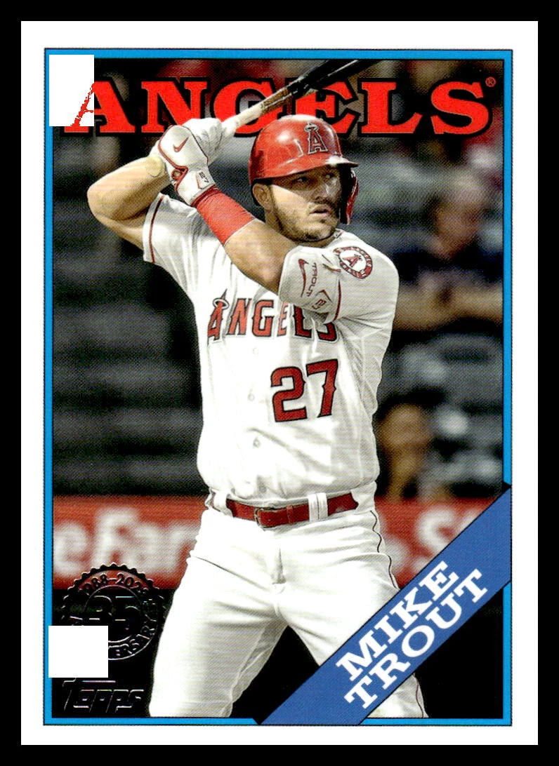 2023 Topps Series 2 Mike Trout 1988 Topps Insert 2T88-27 Angels