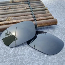 LensOcean Polarized Replacement lenses for-Oakley Style Switch OO9194- Black