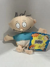 NWT NOS Vintage 1997 Nickelodeon Rugrats- Applause TOMMY Plush 6" beanbag doll