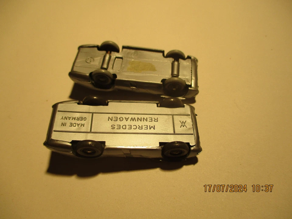 RE-WIKING - RENNWAGEN MB Silberpfeil X2:1)gros.  1) fein. grill - Immagine 2 di 4