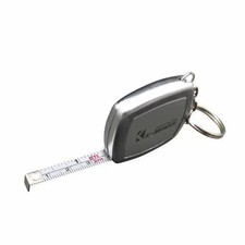2m Mini Steel Tape Measure   Key Ring Pocket sized Compact  Portable 