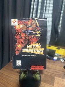 Metal Warriors Snes Manual Only
