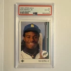 1989 Upper Deck #1 Ken Griffey Jr. Star Rookie Seattle Mariners RC PSA 6 EX-MT