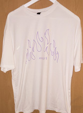 Herren T-Shirt Weiß Gr. S Kurzarm Rundhals D...