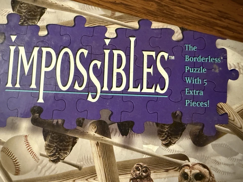 Vintage BEPUZZLED IMPOSSIBLES Mystery Puzzle- Hoo's On First Owl Puzzle. M2 - Image 3 of 4