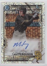2021 Bowman Draft Chrome Pick Sparkle Refractor 26/71 Max Ferguson Auto 0eo6