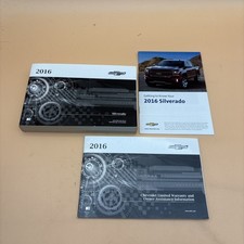 2016 Chevrolet Silverado Owner’s Manual warranty Free Shipping