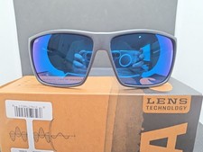 Costa del Mar Rincon Matte Black 580P Blue Polycarbonate Mirror Lens