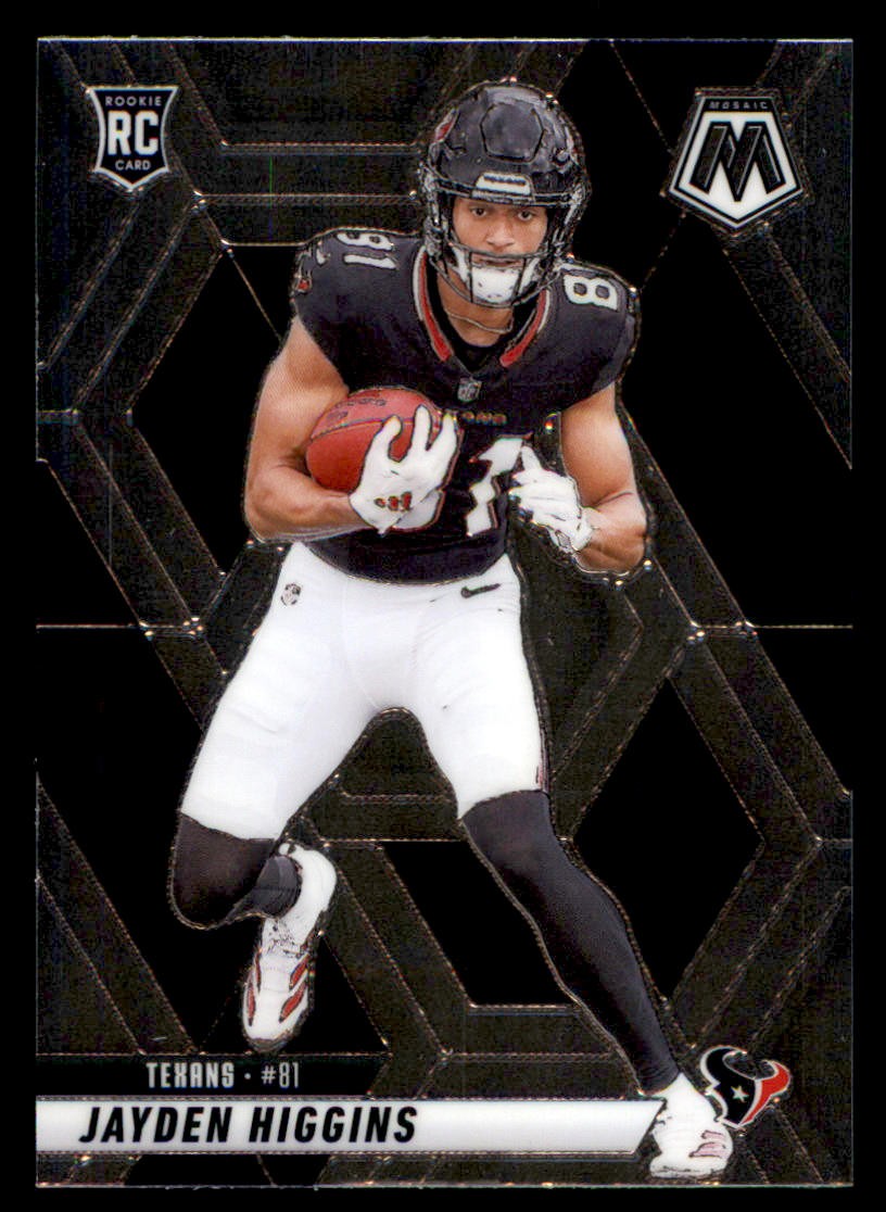2025 Panini Mosaic #346 Jayden Higgins Houston Texans