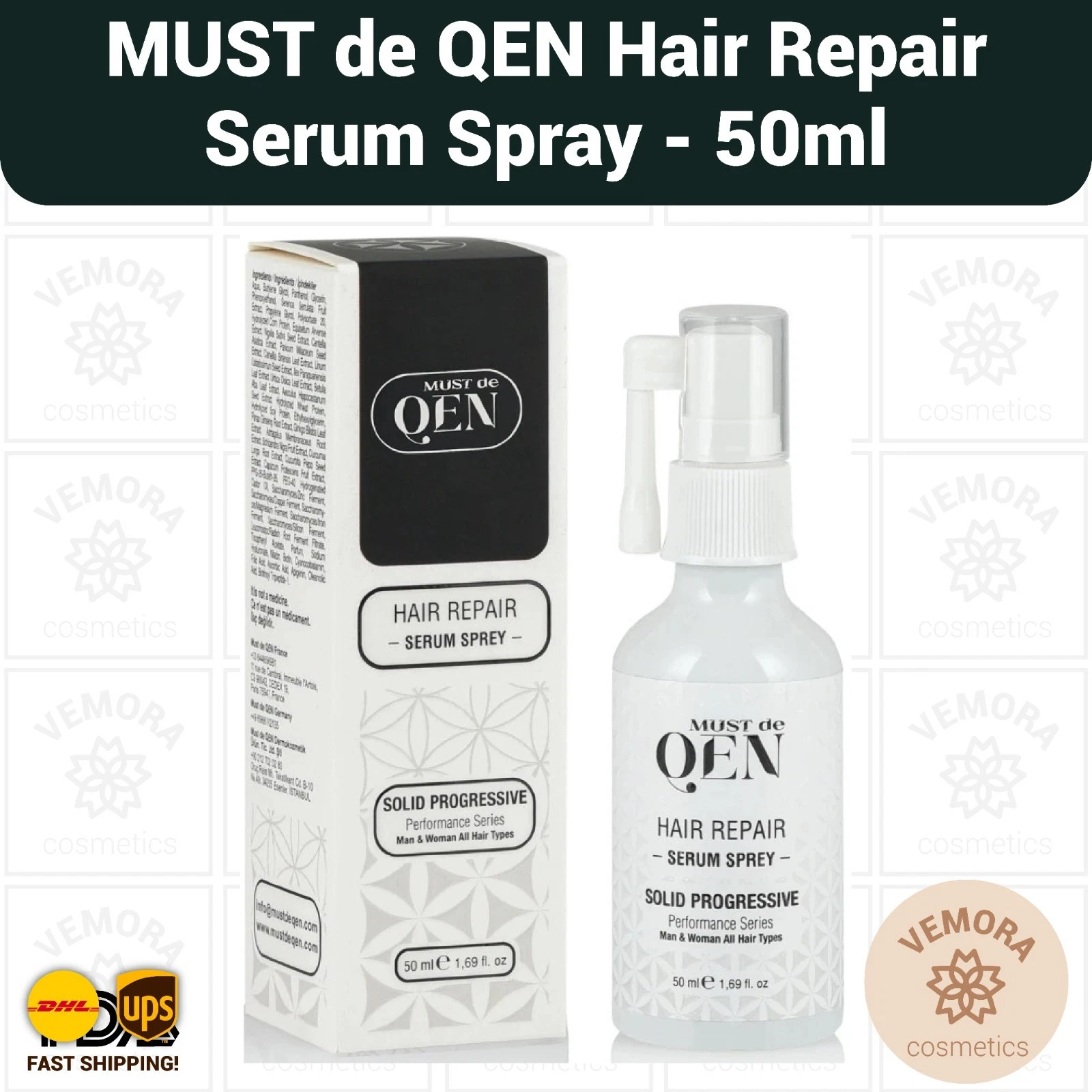 MUST de QEN After Hair Transplant Anti Hair Loss Hair Serum Spray - 50 ml