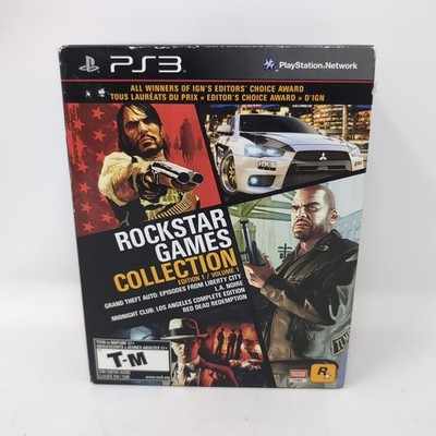 Rockstar Games Collection Edition 1 Volume 1 (PS3 PlayStation 3) New Read Desc