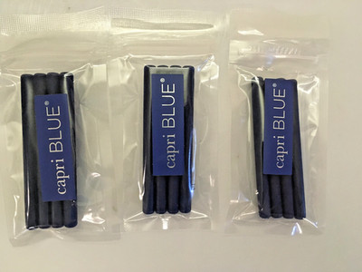 x12 Capri Blue Car Diffuser Refills - Volcano Air Freshener NEW