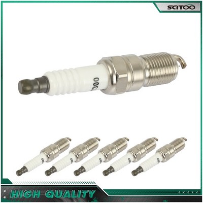 6Pcs Iridium Spark Plugs For 2006-2011 Chevrolet Impala 2007-2010 Malibu 3.5L