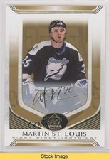 2020 Upper Deck SP Signature Edition Legends Gold Martin St Louis HOF READ 0h56