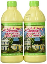 Nellie & Joes Juice Key West Lime, 2 Pack (16 16 Fl oz (Pack of 2), Yellow 