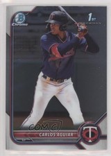 2022 Bowman Chrome Prospects Carlos Aguiar #BCP-1 0or9