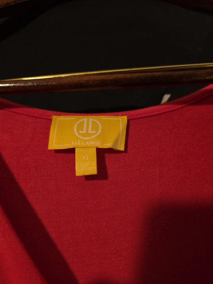 Vestido para mujer Liz Lange rosa con hebilla 1x Foto 2 de 3