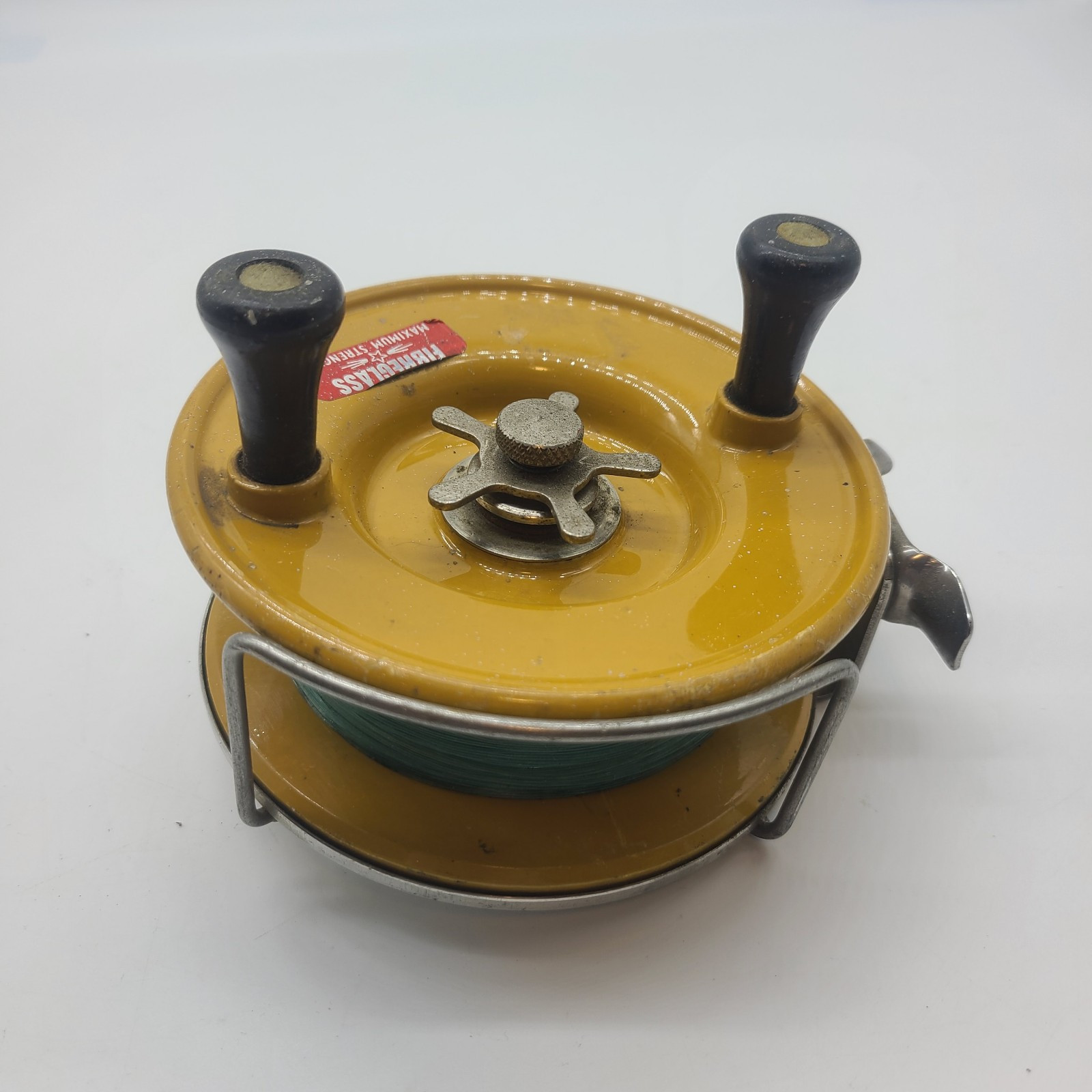 VINTAGE ALVEY AUSTRALIA 520 A52 Fiberglass Stainless Steel Salmon